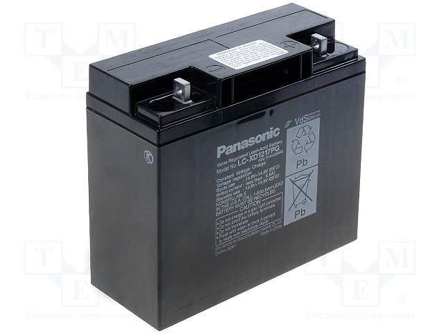 Аккумуляторы кислотные,PANASONIC,LC-XD1217PG