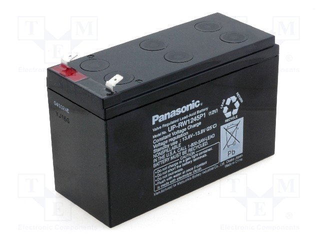Аккумуляторы кислотные,PANASONIC,UP-VW1245P1