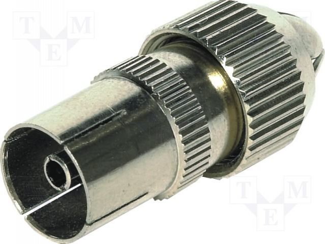 Разъeмы коаксиальные для антенн TV,COAX-SOCKET3