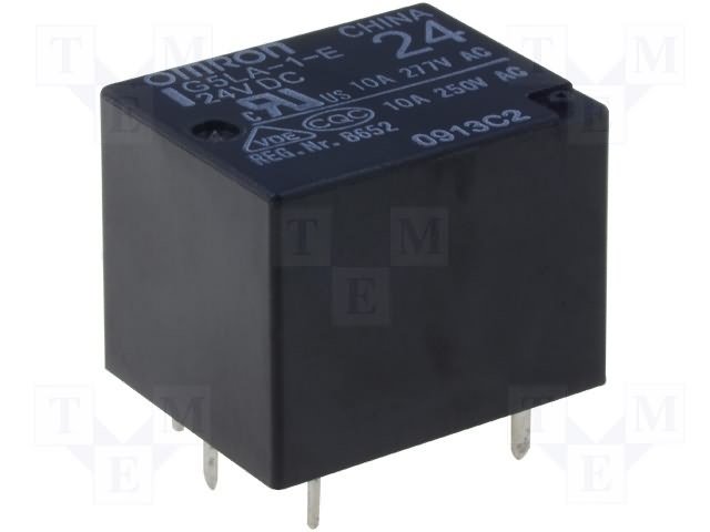 Реле электромагн. миниатюрные,OMRON,G5LA-1-E 24VDC