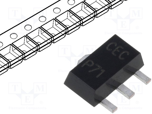 Транзисторы PNP SMD,NXP,BC869.115