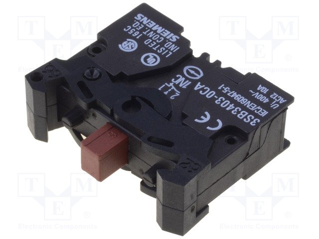 Переключатели панельные стандартные 22мм,SIEMENS,3SB3403-0CA