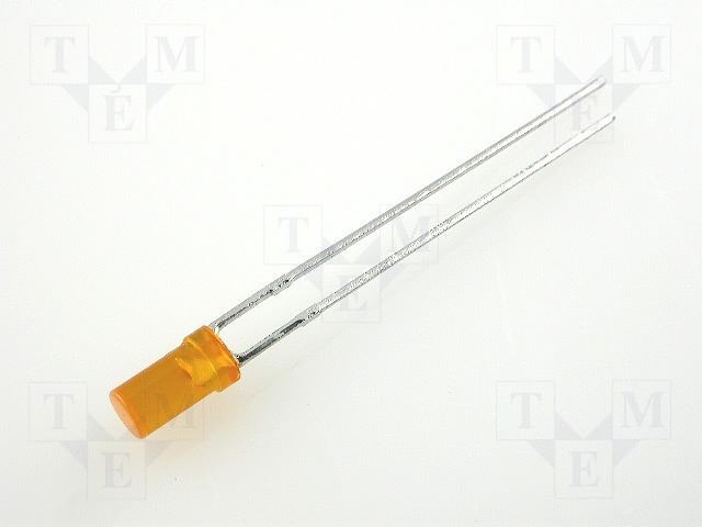 Светодиоды THT 3мм,KINGBRIGHT ELECTRONIC,L-424EDT