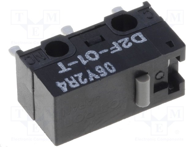 Микропереключатели коннекторные,OMRON,D2F-01-T