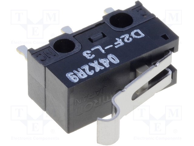 Микропереключатели коннекторные,OMRON,D2F-L3