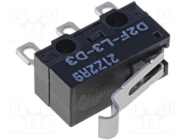 Микропереключатели коннекторные,OMRON,D2F-L3-D3