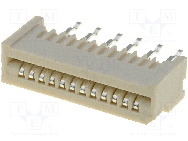 Разъeмы FFC/FPC растр 1,25мм,CONNFLY,DS1020-01-12BT1