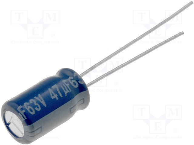 Конденсаторы электролитические THT 85°C,PANASONIC,ECA1JM470