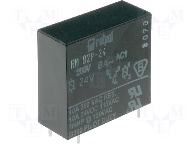 Реле электромагн. миниатюрные,RELPOL,RM92-1021-25-1024