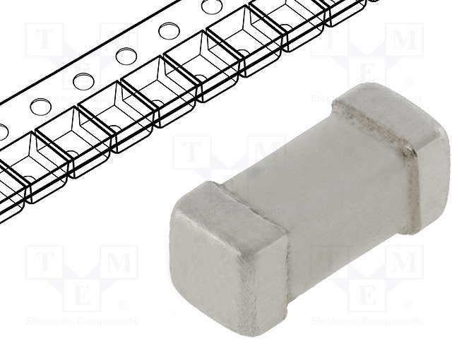 Предохранители SMD 2410 медленные,SIBA,158000.5-GT