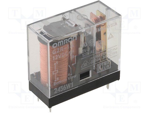 Реле электромагн. миниатюрные,OMRON,G2R-1A 12VDC
