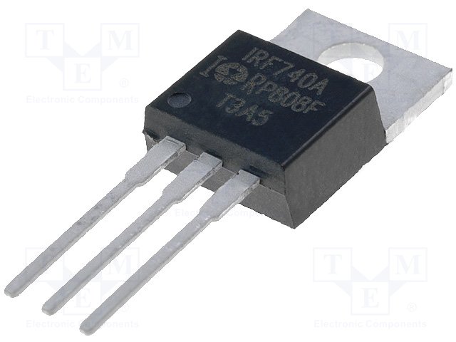 Транзисторы с каналом N THT,VISHAY,IRF740APBF