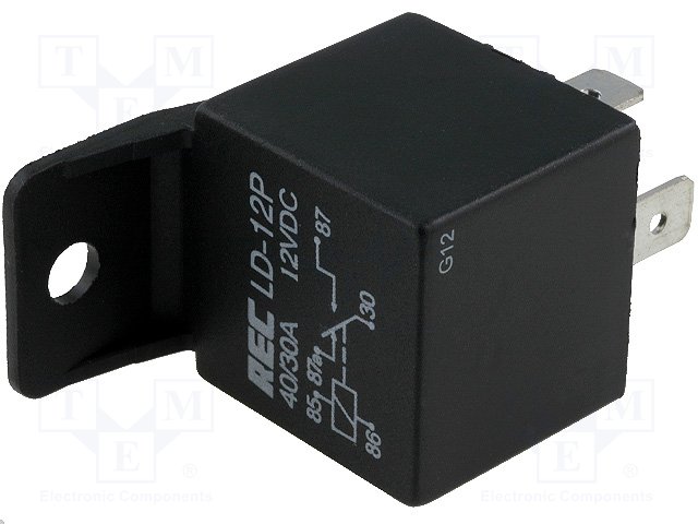 Реле электромагн. автомобильные,RAYEX ELECTRONIC,LD-12P