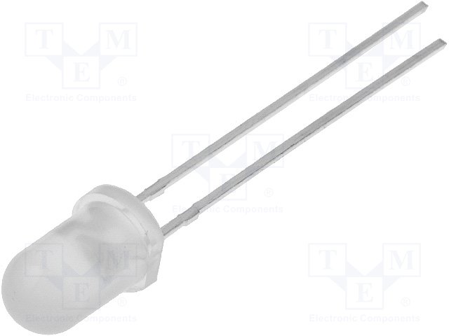 Светодиоды THT 5мм,LUCKY LIGHT,LL-504WM2E-W2-1C