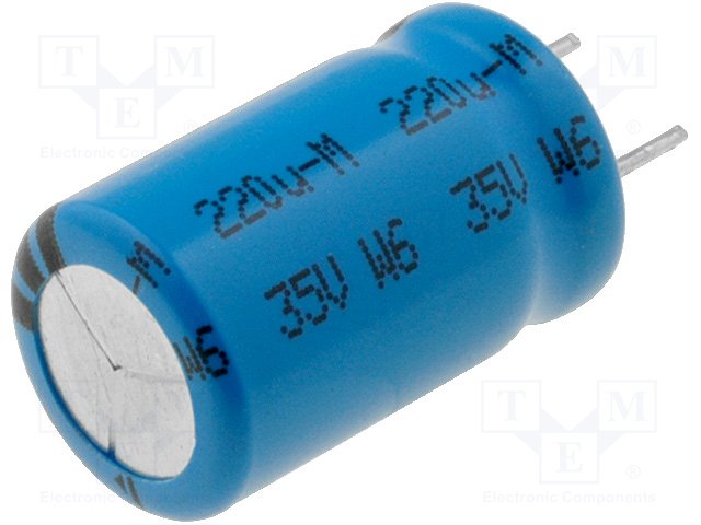Конденсаторы электр. THT низкоимпендан.,VISHAY,MAL213660221E3