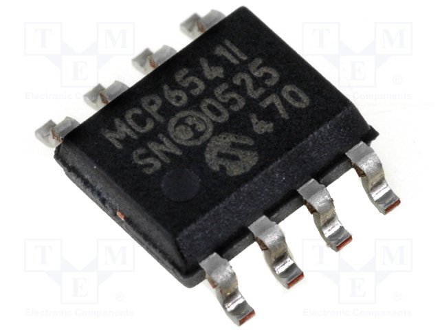 Компараторы SMD,MICROCHIP TECHNOLOGY,MCP6541-I/SN