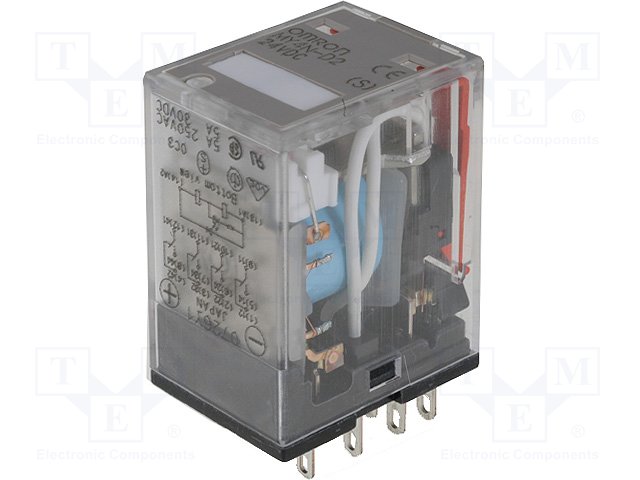 Реле электромагн. промышленные,OMRON,MY4N-D2 24VDC (S)