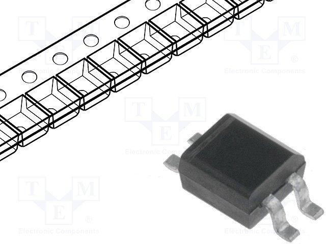 Однофазные мосты диодные SMD/THT,DIOTEC SEMICONDUCTOR,MYS80