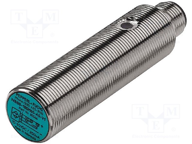 Датчики индукционные цилиндрические DC,PEPPERL+FUCHS,NBB8-18GM60-A2-V1