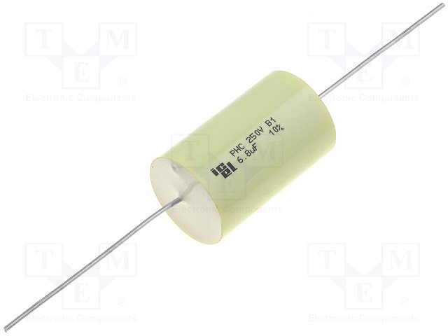 Конденсаторы полипропиленовые стандарт.,ICEL,PHC 6U8 250V
