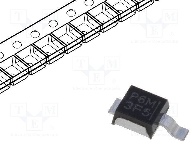Диоды transil SMD однонаправленные,LITTELFUSE,PLED6M