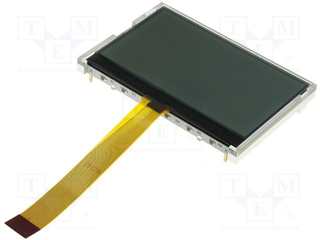 Дисплеи ЖКД графические,RAYSTAR OPTRONICS,RX12864H-FHW
