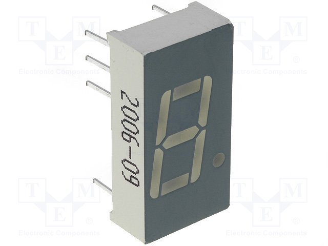 Дисплеи СИД одинарные,KINGBRIGHT ELECTRONIC,SA04-11SRWA