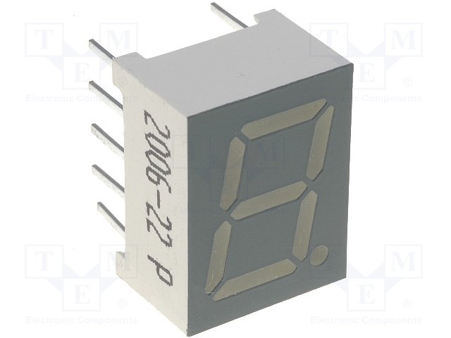 Дисплеи СИД одинарные,KINGBRIGHT ELECTRONIC,SA39-11SRWA