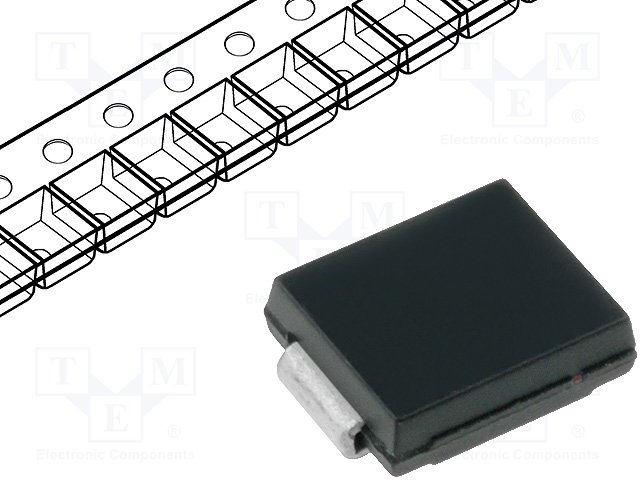 Диоды transil SMD двунаправленные,ST MICROELECTRONICS,SM15T39CA