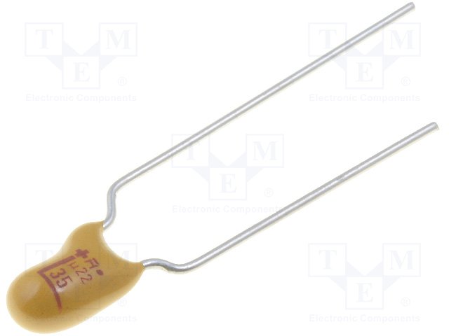 Конденсаторы танталовые THT,AVX,TAP224K035CCS