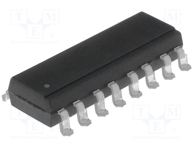 Оптроны транзисторный выход SMD,ISOCOM,TLP521-4XSM