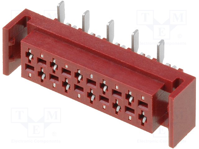 Разъeмы Micro-Match растр 1,27мм,AMPHENOL,TMM-6-L-10-2