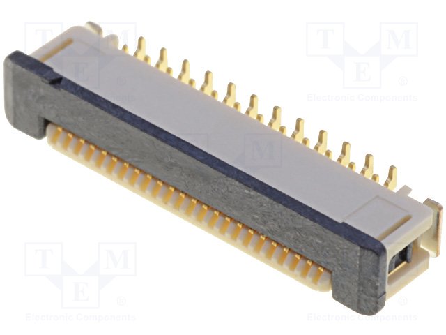 Разъeмы FFC/FPC растр 0,5мм,OMRON,XF2J242412AR100