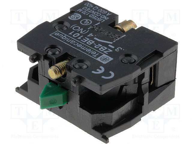Переключатели панельные стандартные 16мм,SCHNEIDER ELECTRIC,ZB2BE101