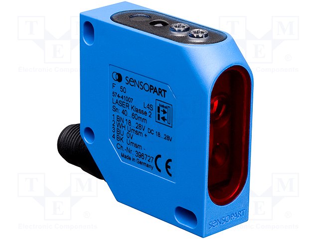 Датчики фотооптические стандартные,SENSOPART,FT50IH-PAL4