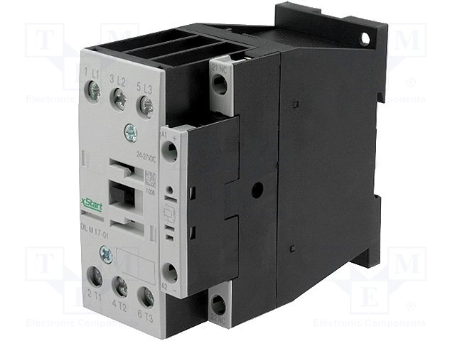 Контакторы - главные модули,EATON ELECTRIC,DILM17-01(RDC24)