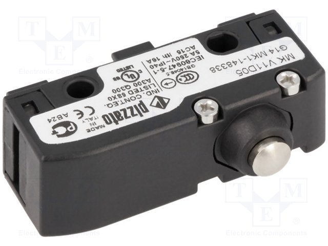 Микропереключатели коннекторные,PIZZATO ELETTRICA,MK V11D05
