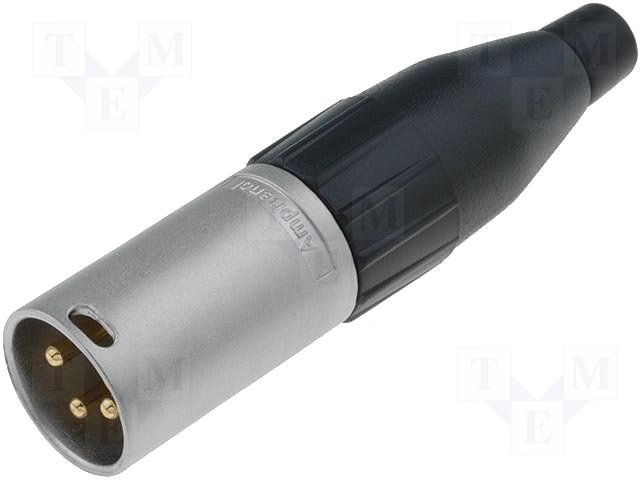 Разъeмы XLR,AMPHENOL,AC3MM-AU